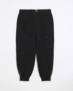 River Island Plus zip cuffed cargo trousers< Plus