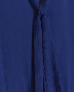 River Island Plus chiffon tie neck swing maxi dress< Plus