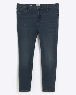 River Island Plus mid rise skinny jeans< Plus
