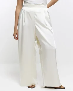 River Island Plus wide leg trousers< Plus