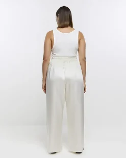 River Island Plus wide leg trousers< Plus
