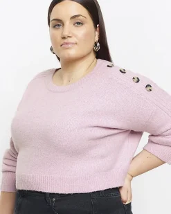 River Island Plus crop jumper< Plus