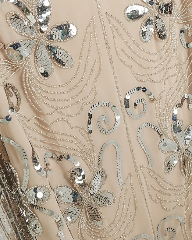 River Island Plus embellished floral cami top< Plus