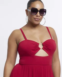 River Island Plus cut out maxi dress< Plus