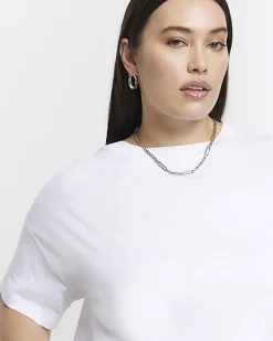 River Island Plus boxy t-shirt< Plus