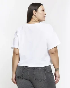 River Island Plus boxy t-shirt< Plus