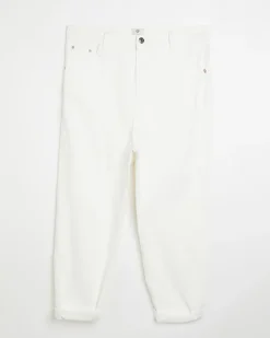River Island Plus high waisted mom jeans< Plus