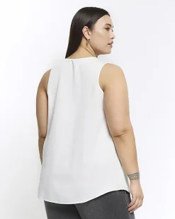 River Island Plus satin tank top< Plus