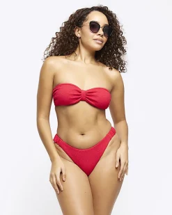 River Island crinkle bikini bottoms< Swimwear & Beachwear