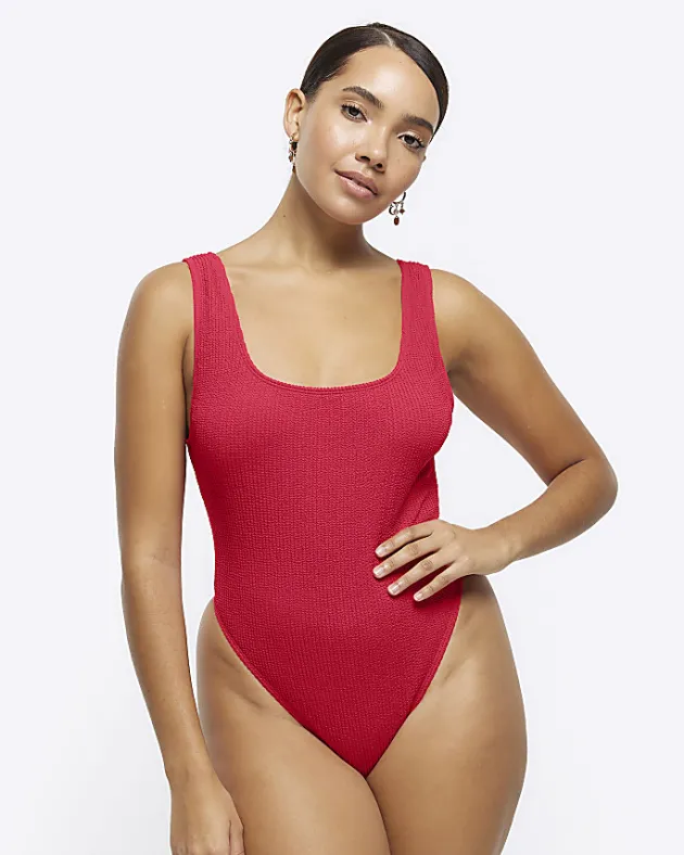 River Island crinkle Swimsuit< Swimwear & Beachwear