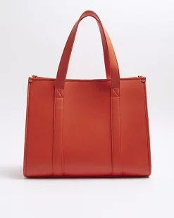 River Island faux leather embossed shopper bag< Bags, Purses & Luggage