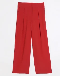 River Island pleated wide leg trousers< Trousers