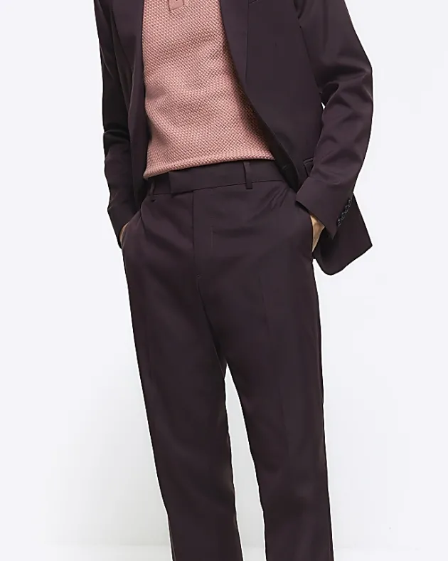 River Island slim fit suit trousers< Trousers
