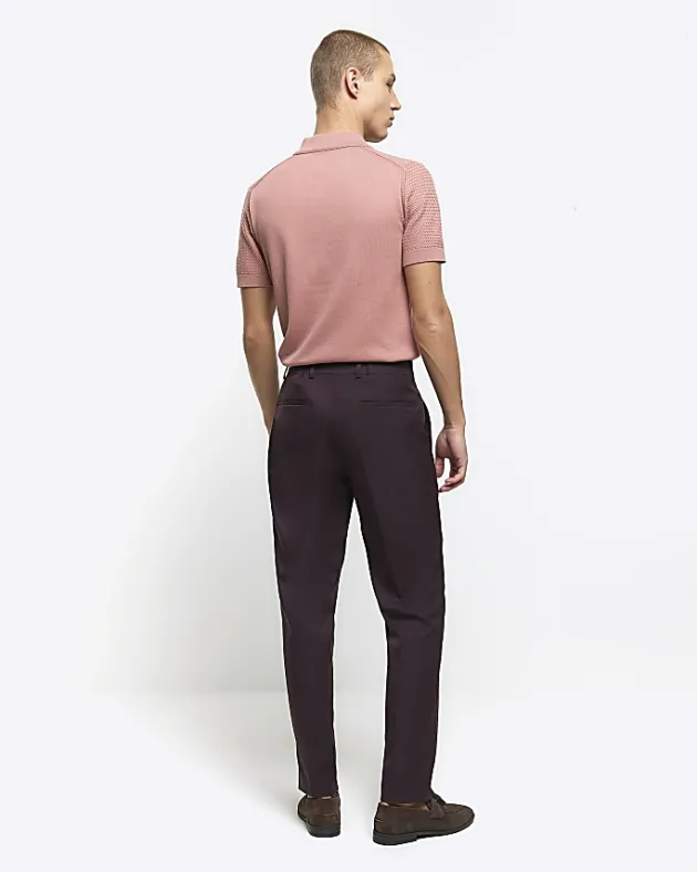 River Island slim fit suit trousers< Trousers
