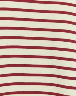 River Island stripe crop sweatshirt< Loungewear
