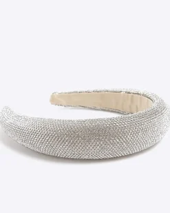 River Island Silver Rhinestone Head band< Accessories