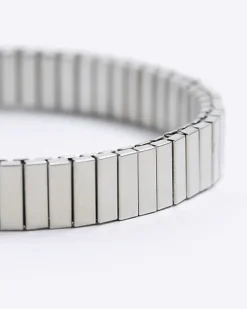 River Island Silver steel watch strap bracelet< Jewellery & Watches