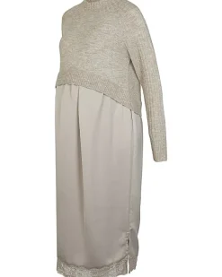River Island Stone 2 in 1 maternity midi dress< Maternity