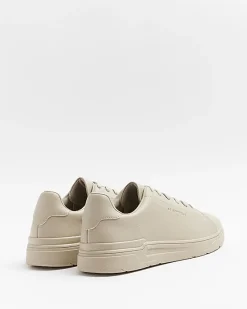 River Island lace up low top trainers< Essentials