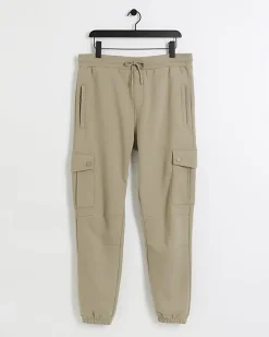 River Island regular fit cargo joggers< Joggers