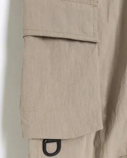 River Island regular fit elasticated cargo trousers< Trousers
