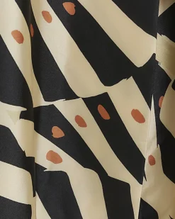 River Island Stone satin stripe longline duster coat< Co-ord Sets