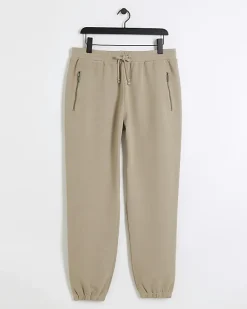 River Island slim fit textured smart joggers< Matching Sets
