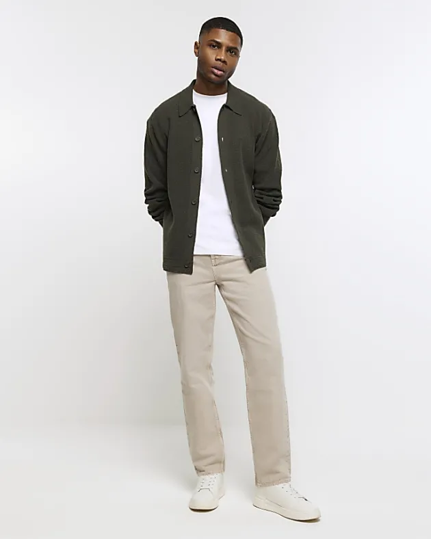 River Island Stone straight fit jeans< Jeans