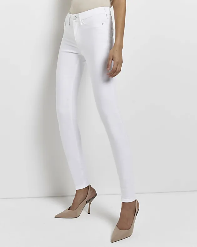 River Island Tall molly mid rise super skinny jeans< Jeans