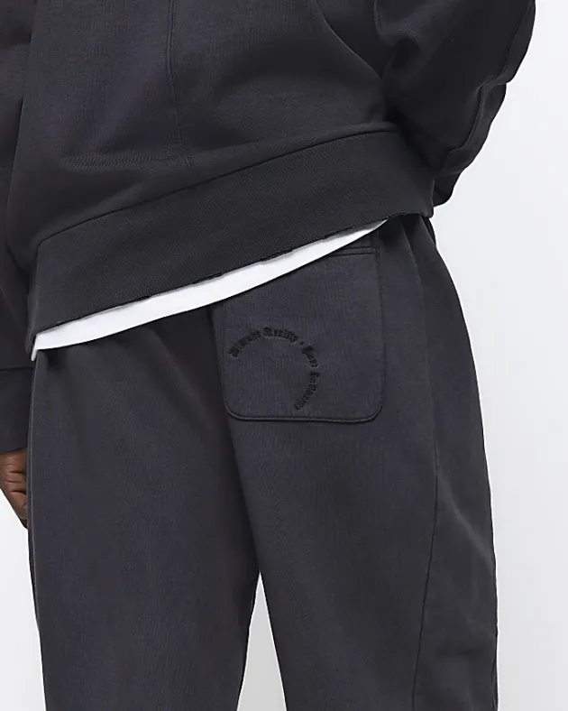 River Island Washed oversized fit joggers< Tracksuits