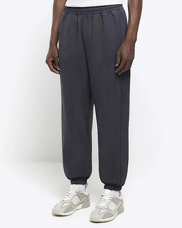 River Island Washed oversized fit joggers< Tracksuits