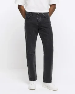 River Island Washed straight fit jeans< Jeans