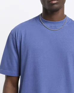 River Island Washed RI studio regular fit t-shirt< Essentials