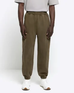River Island Washed oversized fit joggers< Tracksuits
