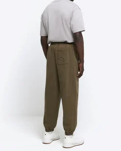 River Island Washed oversized fit joggers< Tracksuits