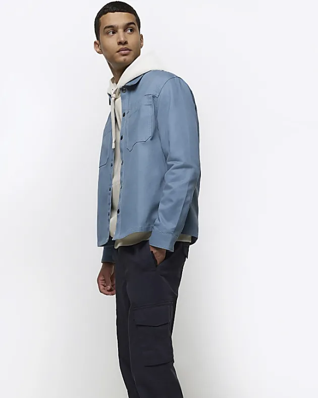 River Island Washed slim fit cargo joggers< Trousers