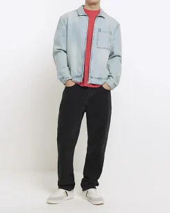River Island Washed RI Studio regular fit t-shirt< Essentials