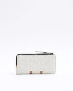 River Island monogram stripe purse< Bags, Purses & Luggage