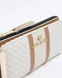River Island monogram stripe purse< Bags, Purses & Luggage