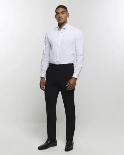 River Island Muscle fit long sleeve Shirt< Shirts