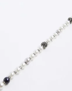 River Island pearl beaded necklace< Jewellery & Watches