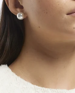 River Island Pearl Stud Earrings< Jewellery
