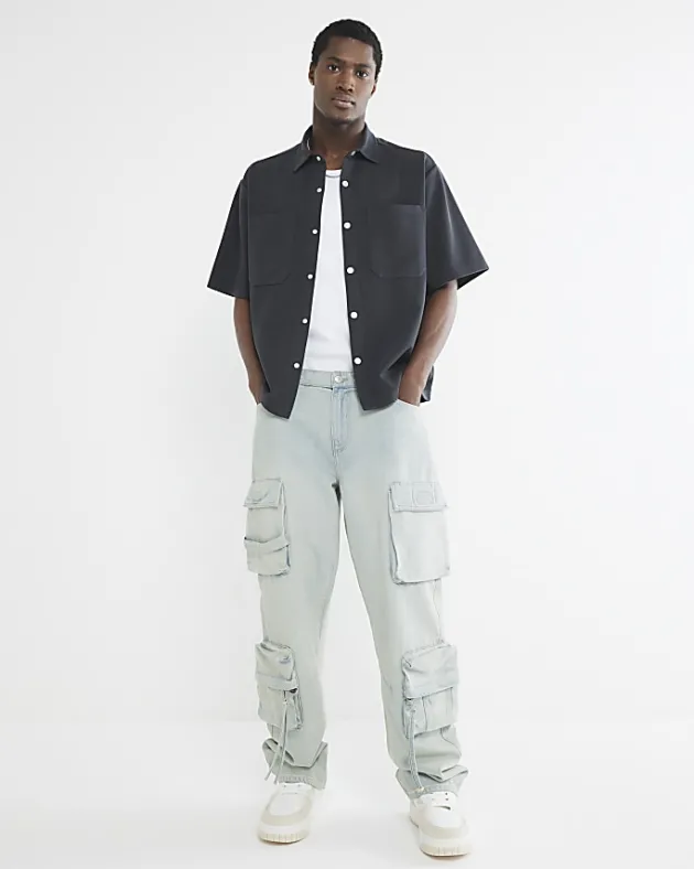 River Island regular fit rib vest< Essentials