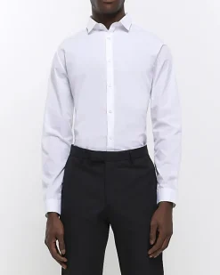 River Island slim fit multipack of 2 smart shirts< Shirts