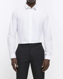River Island slim fit multipack of 5 smart shirts< Shirts