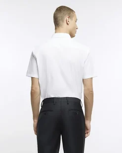 River Island slim fit short sleeve shirt< Shirts
