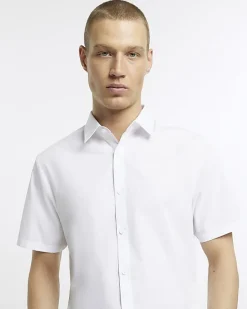 River Island slim fit short sleeve shirt< Shirts