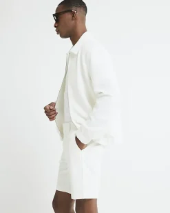 River Island slim fit waffle shorts< Shorts