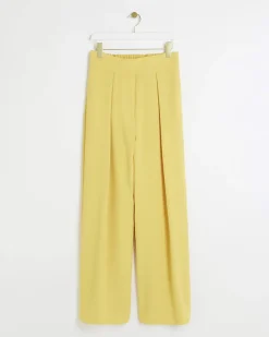 River Island pleated wide leg trousers< Trousers