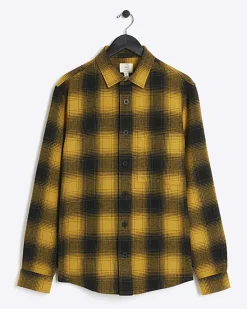 River Island regular fit check shirt< Shirts